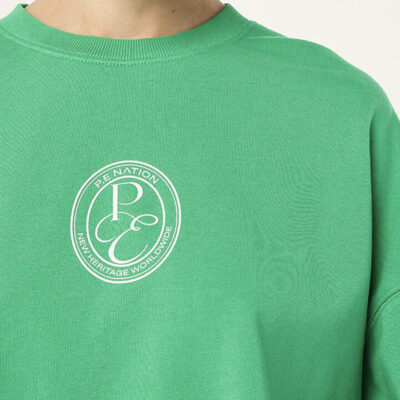 P.E Nation Exposition Sweat Washed Kelly Green