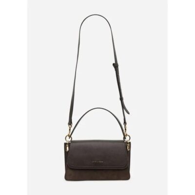 David Lawrence Belle Suede Leather Bag