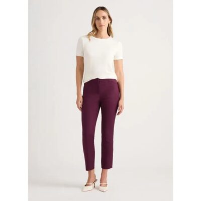 David Lawrence Sarah Compact Cotton Pant