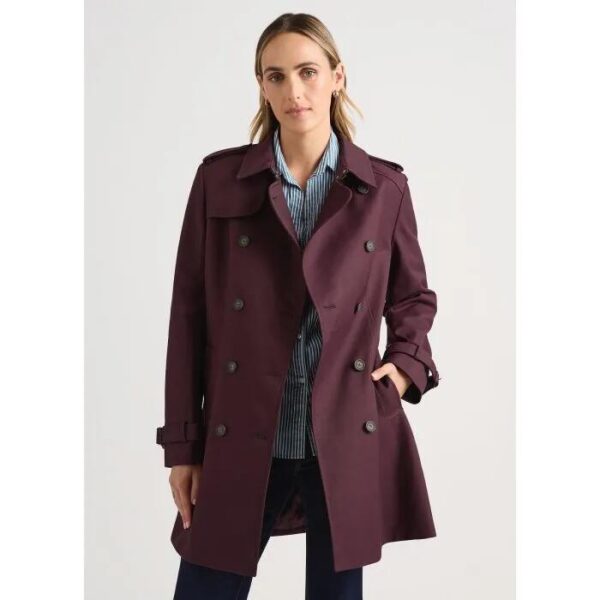 David Lawrence Eda Trench Coat