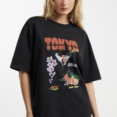 Sea Street Tokyo Nights T-Shirt Black
