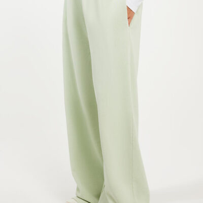 Stylerunner Wren Wide Leg Trackpant Seafoam