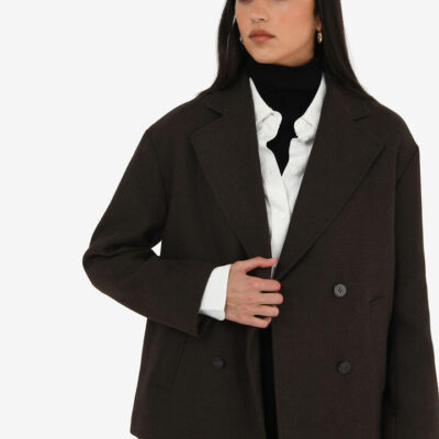 FORCAST Tamara Cropped Peacoat