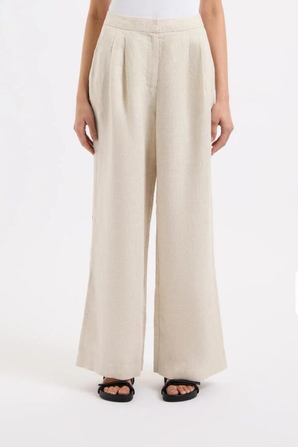 Nude Lucy Thilda Linen Pant Linen Cream