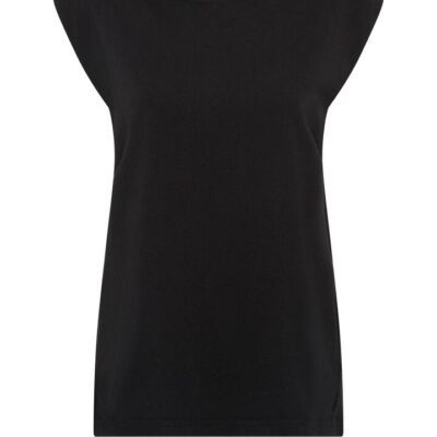 Nude Lucy Organic Boyfriend Tank Cotton Black