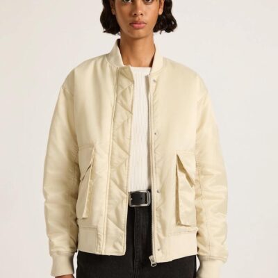 Nude Lucy Crawford Bomber Cream