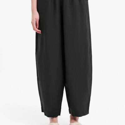Nude Lucy Lounge Heritage Linen Pant Linen Grey