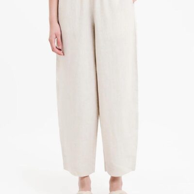 Nude Lucy Lounge Heritage Linen Pant Linen Cream