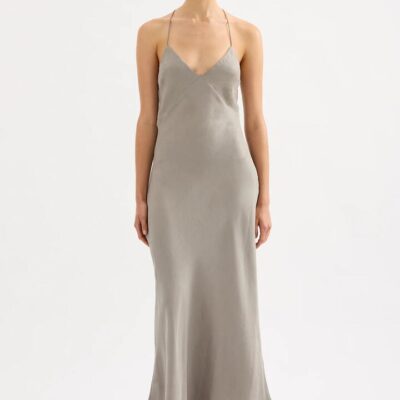 Nude Lucy Rylan Slip Dress Grey