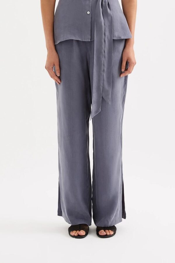 Nude Lucy Devin Tencel Pant Blue