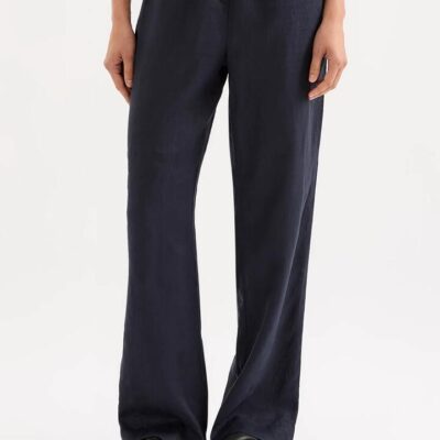 Nude Lucy Lounge Linen Pant Linen Ink