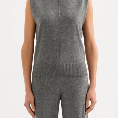 Nude Lucy Rae Knit Tank Grey