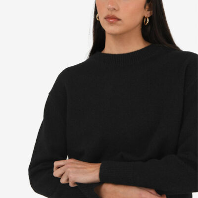 FORCAST Joyli Round Neck Knit