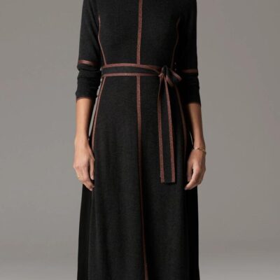 POL LARA LUREX DRESS