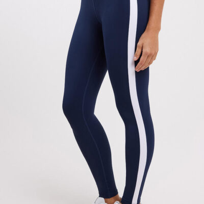 P.E Nation Highgate Full length Legging Dark Navy / Optic White