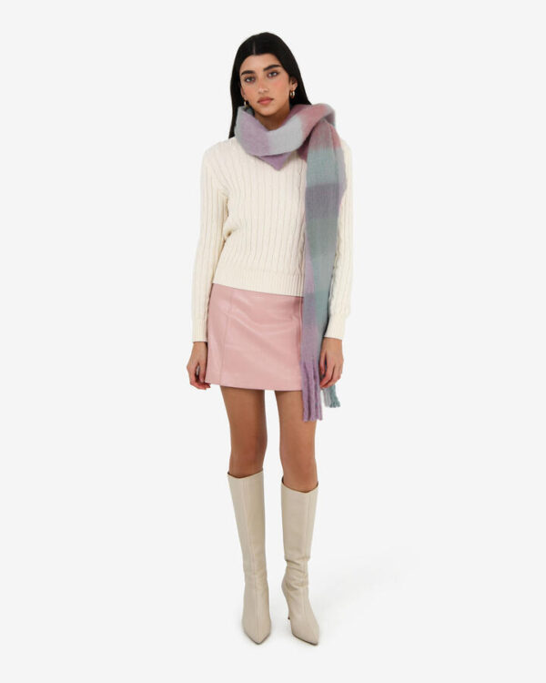 FORCAST Finnley Checked Scarf