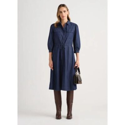 David Lawrence Ellena Chambray Dress