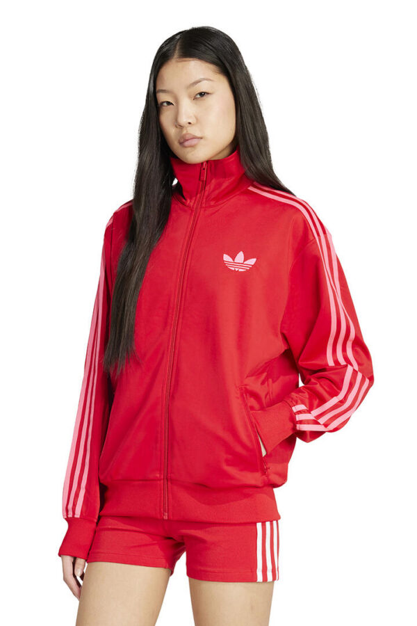 Adidas Firebird Adicolor Classic Loose Tracktop Better Scarlet/Lucid Pink