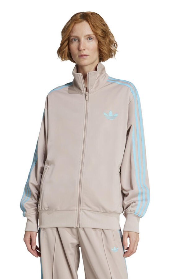 Adidas Firebird Adicolor Classic Loose Tracktop Wonder Taupe/Blue Glow