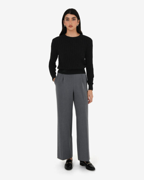 FORCAST Juanita Cotton Cable Knit