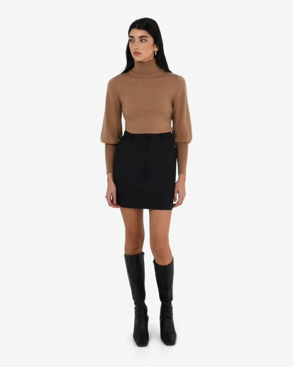 FORCAST Nolan High Neck Knit