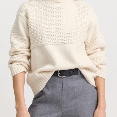TOORALLIE TEXTURED STITCH FUNNEL