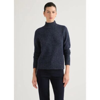 David Lawrence Noor Merino Silk Blend Knit