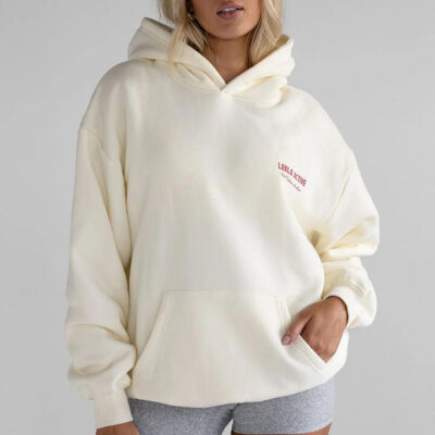 Leelo Active V6 Chilli Hoodie Vanilla