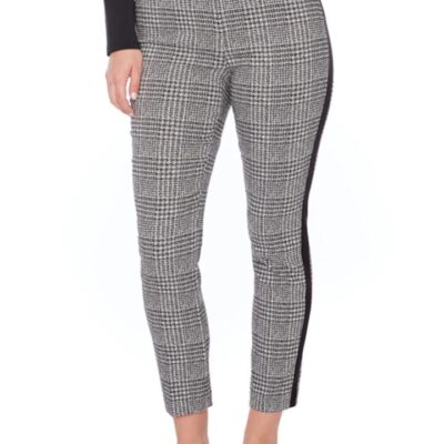 UP! 28" ARCTIC PLAID TECHNO ANKLE PANT