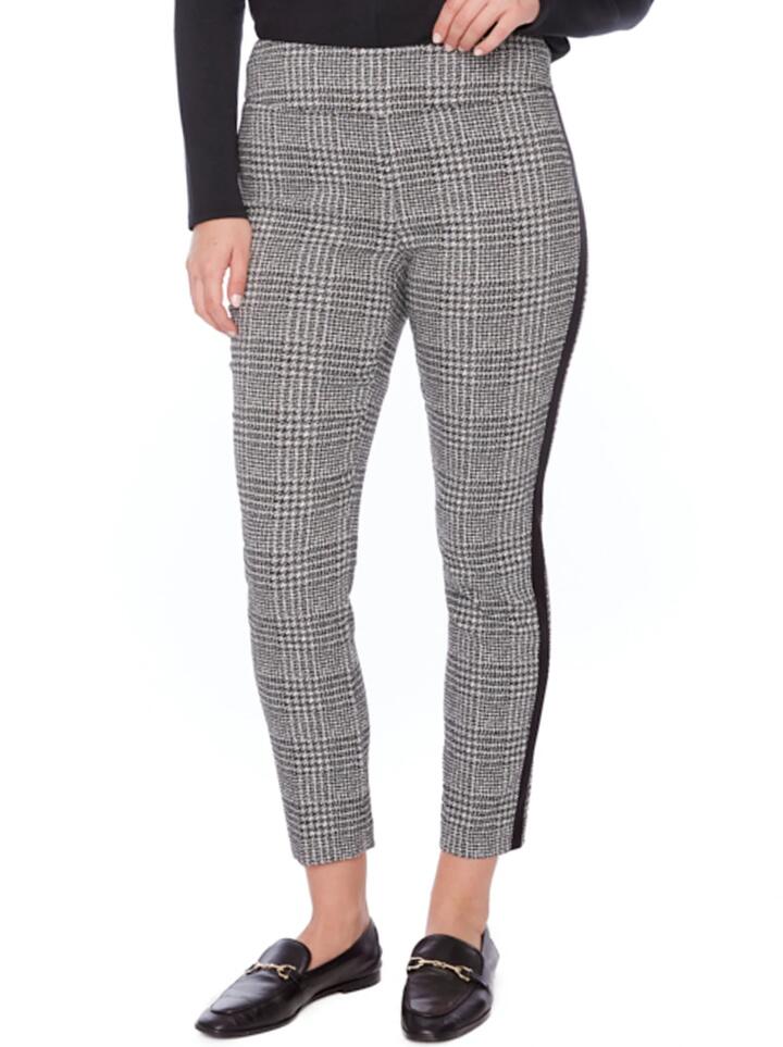 UP! 28" ARCTIC PLAID TECHNO ANKLE PANT - Miss Nelly