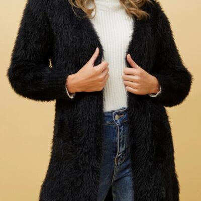 CAROLINE K MORGAN EYELASH LONG CARDI