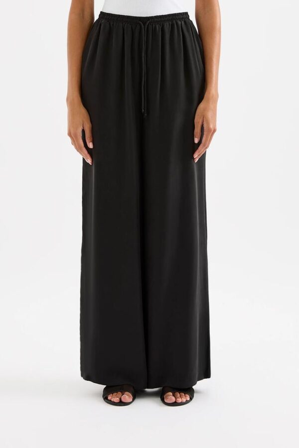 Nude Lucy Rika Cupro Pant Black
