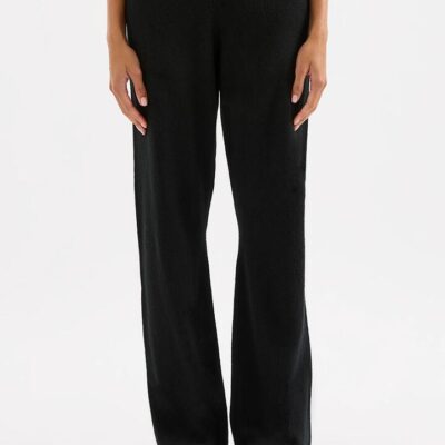Nude Lucy Taylor Knit Pant Black