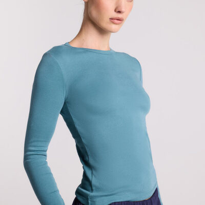 Stylerunner MK x SR Perry Long Sleeve Tee Dark Teal