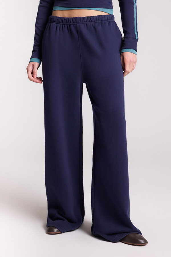 Stylerunner MK x SR Flynn Wide Leg Trackpant Inkling