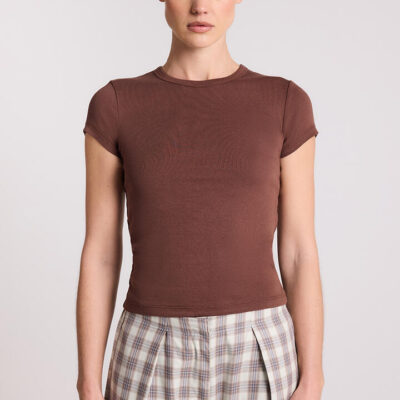 Stylerunner MK x SR Perry Short Sleeve Tee Hazelnut