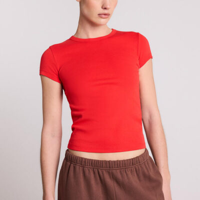 Stylerunner MK x SR Perry Short Sleeve Tee Scarlet