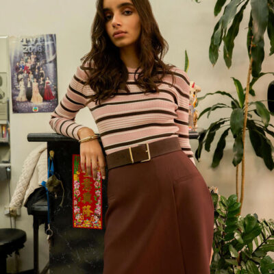 FORCAST Jenny Wool Blend Knit