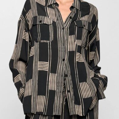 STAPLE THE LABEL MARINA SHIRT