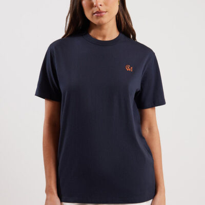 Camilla And Marc Eamon Logo Tee Navy