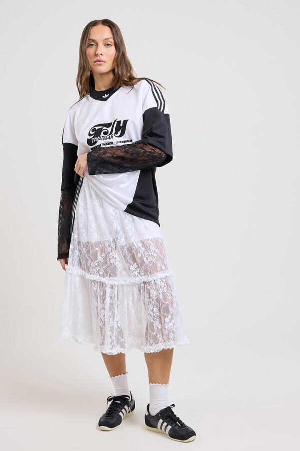 Adidas Lace Jersey White/Black