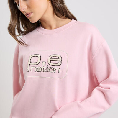 P.E Nation Flux Sweat Chalk Pink