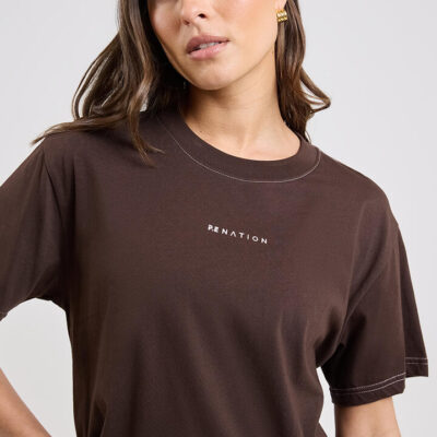 P.E Nation Shift Tee Espresso