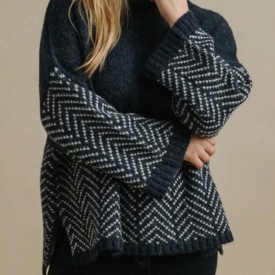TALAMAYA FUJI ROLLNECK PULLOVER