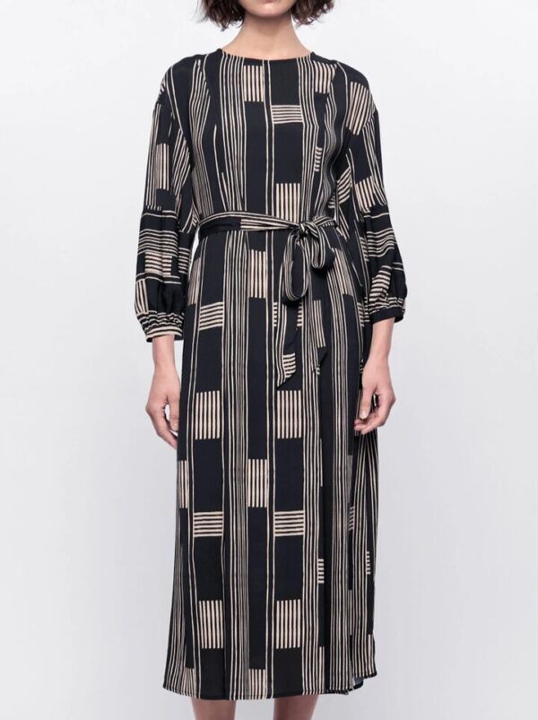 STAPLE THE LABEL MARINA MIDI DRESS