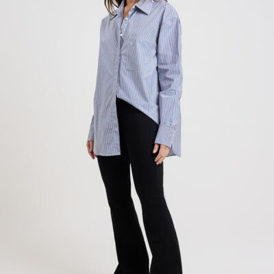 Ode Fran Flared Stretch Jean Black Wash