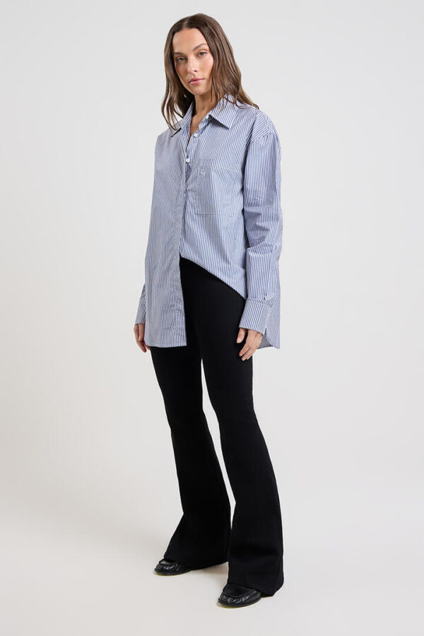 Ode Fran Flared Stretch Jean Black Wash