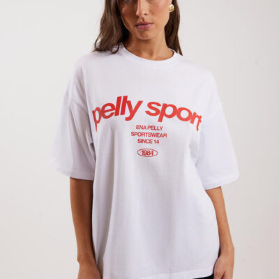 Ena Pelly Pelly Sport Tee White