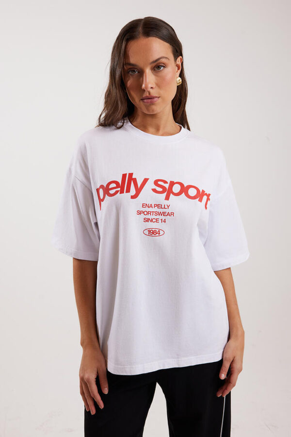 Ena Pelly Pelly Sport Tee White