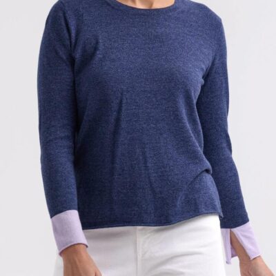 ZAKET & PLOVER ELBOW PATCH JUMPER